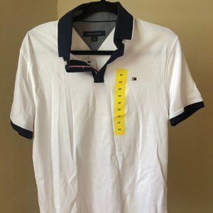 White Tommy Hilfiger Polo